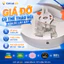 COMBO 5 Đèn led ốp trần nổi vuông tràn viền trắng 24W 3 màu ánh sáng 3000K/4000K/6500K