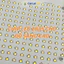 COMBO 5 Đèn led ốp trần nổi vuông tràn viền trắng 24W 3 màu ánh sáng 3000K/4000K/6500K