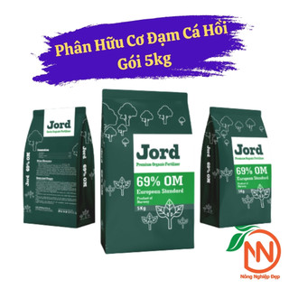 Jord Savia 69% Gói 5kg - Phân Hữu Cơ Tan Chậm Cá Nauy