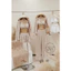 🤎 Set đũi 4 món: bra viền dây + sơmi + quần + dây belt