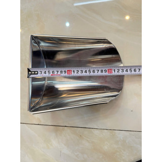 Dụng cụ xúc gạo thức ăn Inox 430 - muỗng xúc gạo, cám, ngũ cốc nhiều kích thước