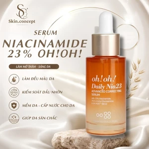 Tinh Chất Sáng Da Oh!Oh! Daily Nia23 Advanced Correcting Serum 30ml Giảm Thâm Nám & Sửa Chữa Sắc Tố
