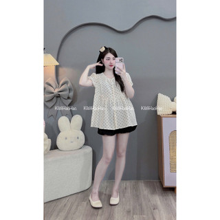 ÁO BẦU CỘC TAY ĐŨI BI DÁNG BBD -2 màu