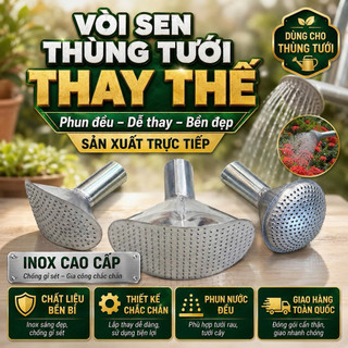 Vòi sen thùng tưới cây tôn kẽm