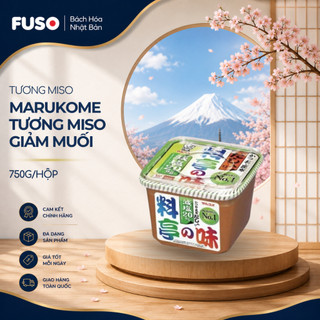 Tương Miso Marukome Ryotei No Aji Cao Cấp (Hộp Lớn 750g) – Đậm Vị , Thơm Ngon - Fuso Bách Hóa Nhật Bản