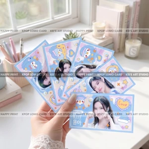 Card des Illit: Yunah, Minju, Moka, Wonhee và Iroha