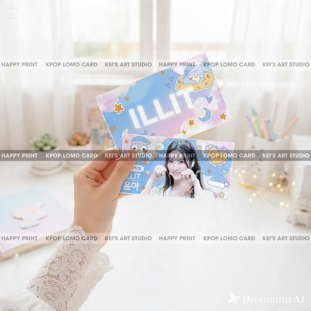 [GOM IN] Card des Illit: Yunah, Minju, Moka, Wonhee và Iroha