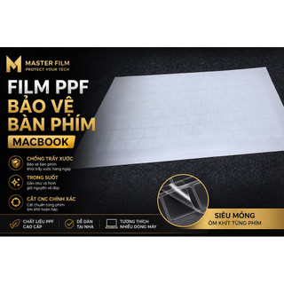 Dán PPF bàn phím macbook (trong suốt nhám như zin)