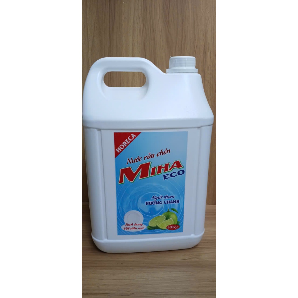 Nước Rửa Chén Miha Eco 9,5kg – Đánh Bay Dầu Mỡ, Sạch Bóng, Tiết Kiệm Gia Đình