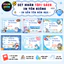Nhãn Vở/Sách DORAEMON - Chống thấm nước - In Theo Yêu Cầu - ColorBoom