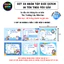 Nhãn Vở/Sách DORAEMON - Chống thấm nước - In Theo Yêu Cầu - ColorBoom