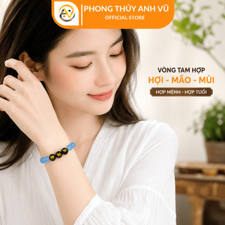 Vòng tam hợp hợi mão mùi - vòng phong thủy tuổi hợi - vòng tay may mắn tài lộc bình an