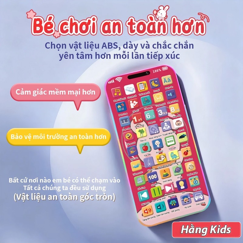 Điện Thoại Đồ Chơi 28/36/40/45 Phím – Phong Phú, Học Sớm, Giải Trí, Rèn Trí Tuệ