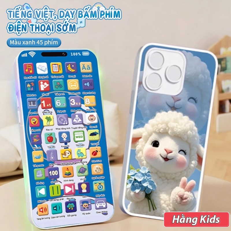 Điện Thoại Đồ Chơi 28/36/40/45 Phím – Phong Phú, Học Sớm, Giải Trí, Rèn Trí Tuệ