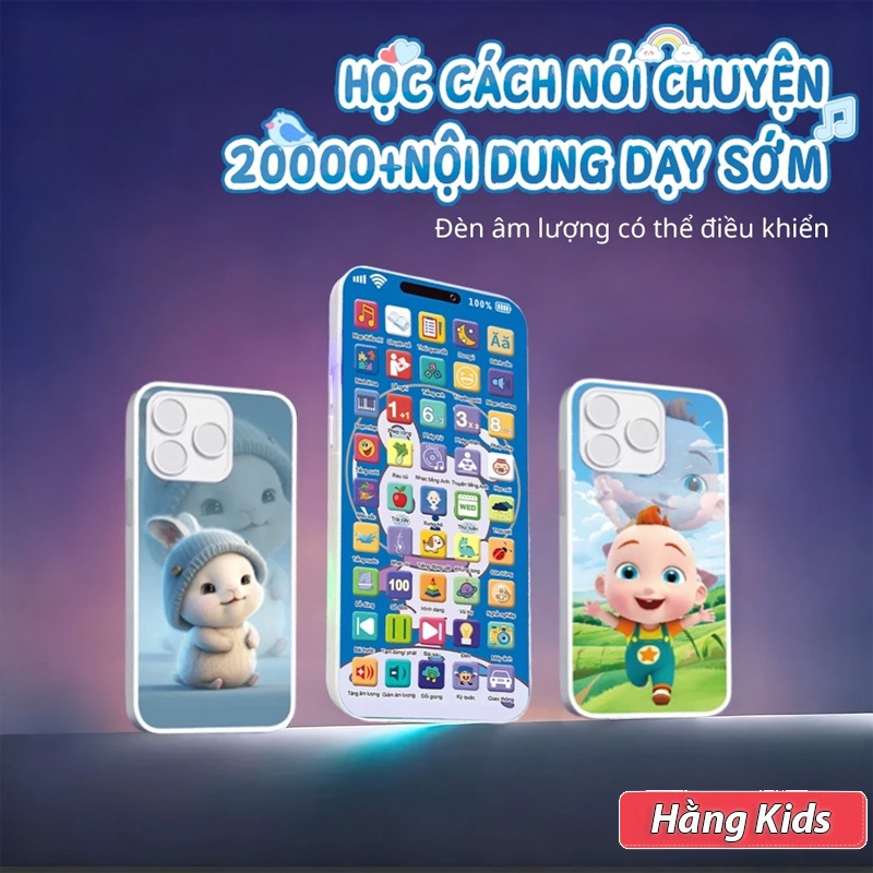Điện Thoại Đồ Chơi 28/36/40/45 Phím – Phong Phú, Học Sớm, Giải Trí, Rèn Trí Tuệ