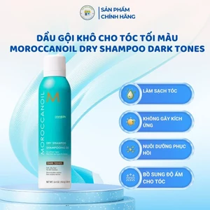 Dầu Gội Khô Cho Tóc Tối Màu Moroccanoil Dry Shampoo Dark Tones 217ML - Tạp Hóa Japan