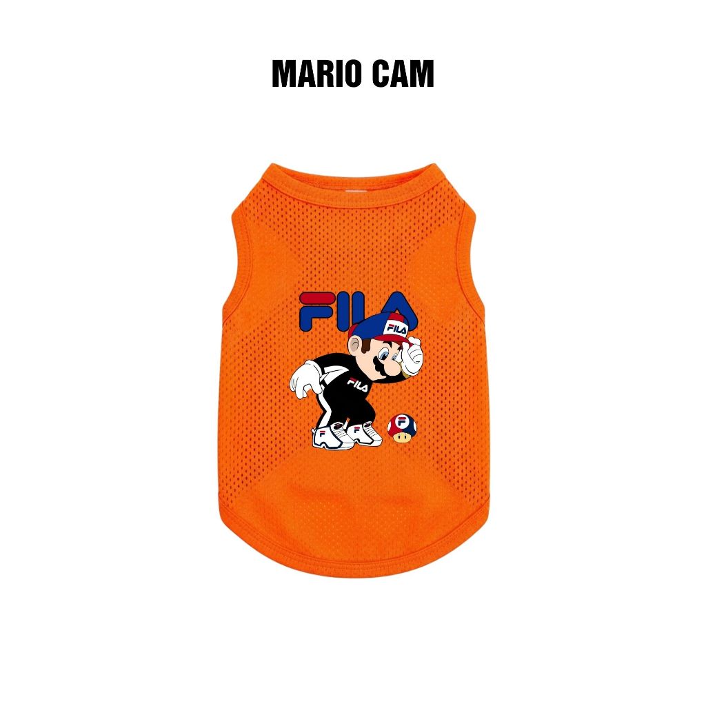 Áo cho chó mèo thú cưng ba lỗ 2-9kg mùa hè chất liệu cao  cấp thoải mái in logo hoạt hình