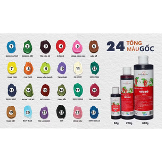 Màu thực phẩm Unicorn 210g, siro trang trí bánh kem- Phụ Kiện Trang Trí Bánh Kem