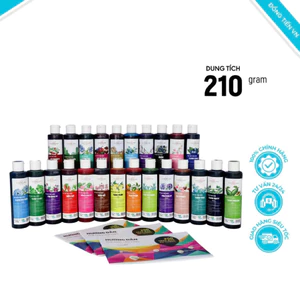 Màu thực phẩm Unicorn 210g, siro trang trí bánh kem- Phụ Kiện Trang Trí Bánh Kem