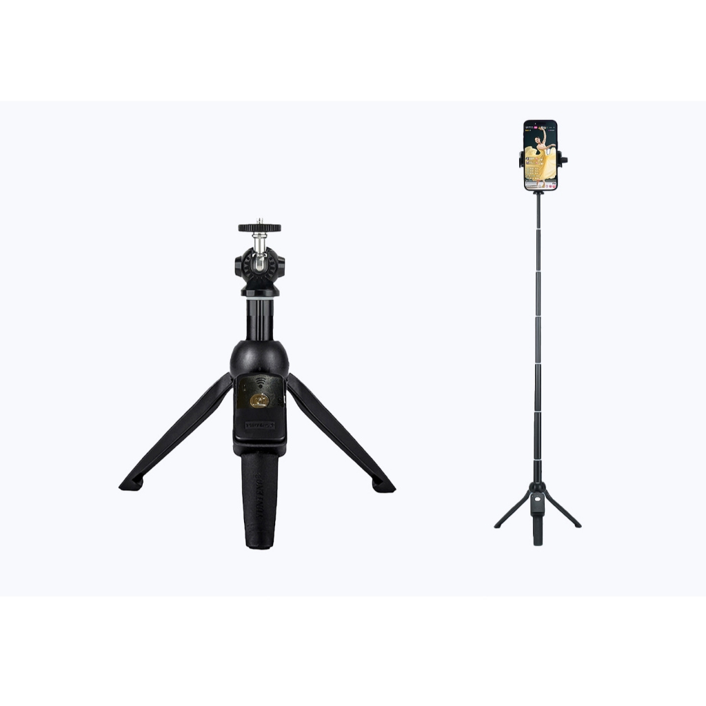 Gậy chụp ảnh/ selfie Yunteng YT 9928 kèm remote và tích hợp 3 chân để bàn
