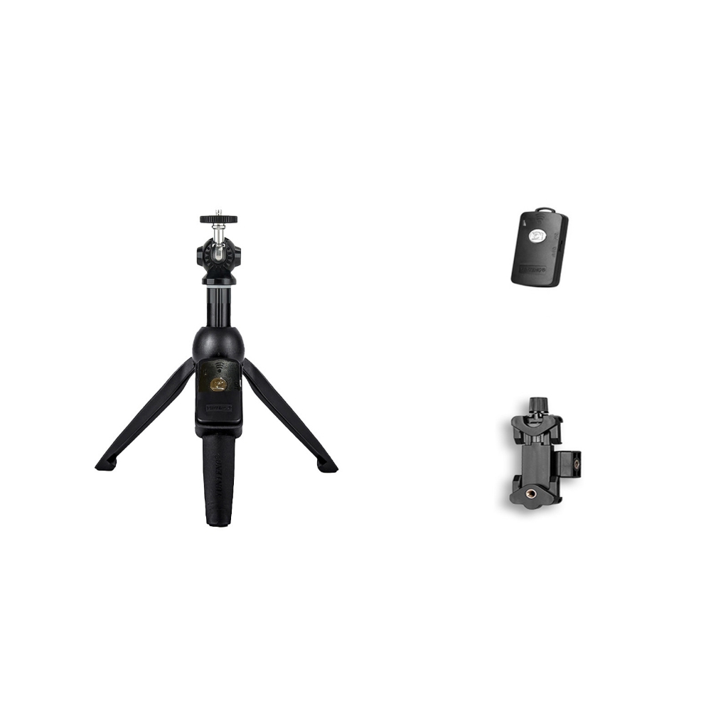 Gậy chụp ảnh/ selfie Yunteng YT 9928 kèm remote và tích hợp 3 chân để bàn