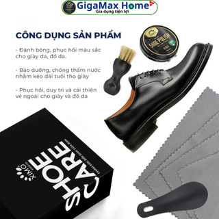 Xi Sáp Đánh Giày Cao Cấp XIMO POLISH Hủ 40g – Phục Hồi Màu Da, Dưỡng Bóng & Chống Mốc Vượt Trội | GigaMax Home