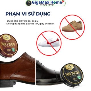 Xi Sáp Đánh Giày Cao Cấp XIMO POLISH Hủ 40g – Phục Hồi Màu Da, Dưỡng Bóng & Chống Mốc Vượt Trội | GigaMax Home