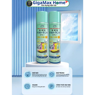 Chai Xịt Khử Mùi Hôi Giày Chân XIMO DEODORANT 300ml – Nano Bạc (Ag+) Kháng Khuẩn, Thơm Mát Tức Thì | GigaMax Home