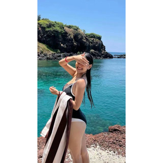 Bling Bikini•CÓ SẴN HN• HỎA TỐC Bodysuit hai dây nữ viền nổi chất thun co đãn