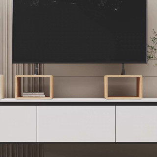 kệ đi tivi hộc để wifi loa decor trang trí phòng khách