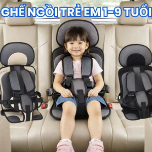 Ghế ngồi ô tô cho bé 1-9 tuổi bảo vệ an toàn cho bé khi ngồi trên xe dễ dàng sử dụng