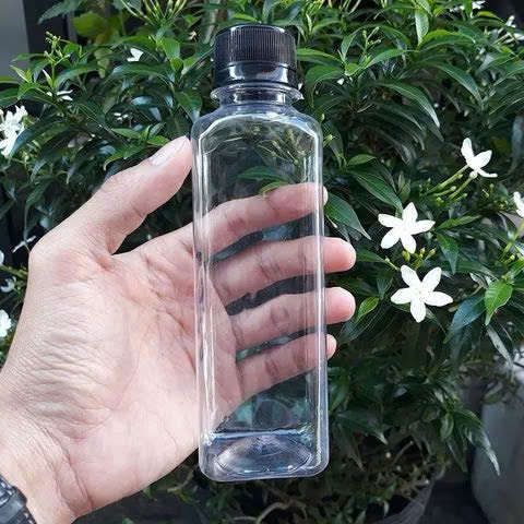 Lốc 5 Chai Nhựa 330ml Đựng Chè Dưỡng Nhan, Trà Sữa