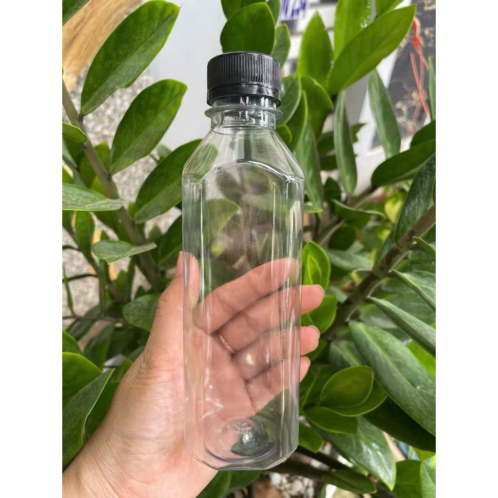 Lốc 5 Chai Nhựa 330ml Đựng Chè Dưỡng Nhan, Trà Sữa
