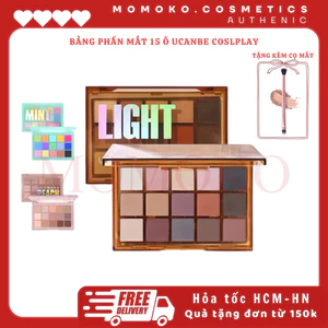 UCANBE Bảng Phấn Mắt 15 Ô Ucanbe Cosplay UCANBE Nhiều Tone Màu Nghệ Thuật Cho Người Mới Bắt Đầu Chuyên Nghiệp