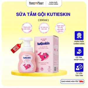 Sữa tắm gội cho bé Kutieskin 200ml