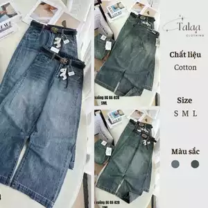 Quần Ống Rộng Form Đứng Dễ Phối Đồ Cho Mọi Cô Nàng TaLaa TL022