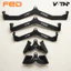 Tay Cầm Kéo Xô Tập Gym FED Chất Liệu Thép Bọc Cao Su, Phụ Kiện Tập Gym Hỗ Trợ Tập Đúng Tư Thế