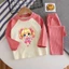 🌸 ĐỒ BỘ BÉ GÁI DÀI TAY GÂN MỀM MỊN – HÌNH DỄ THƯƠNG 🌸 DG780