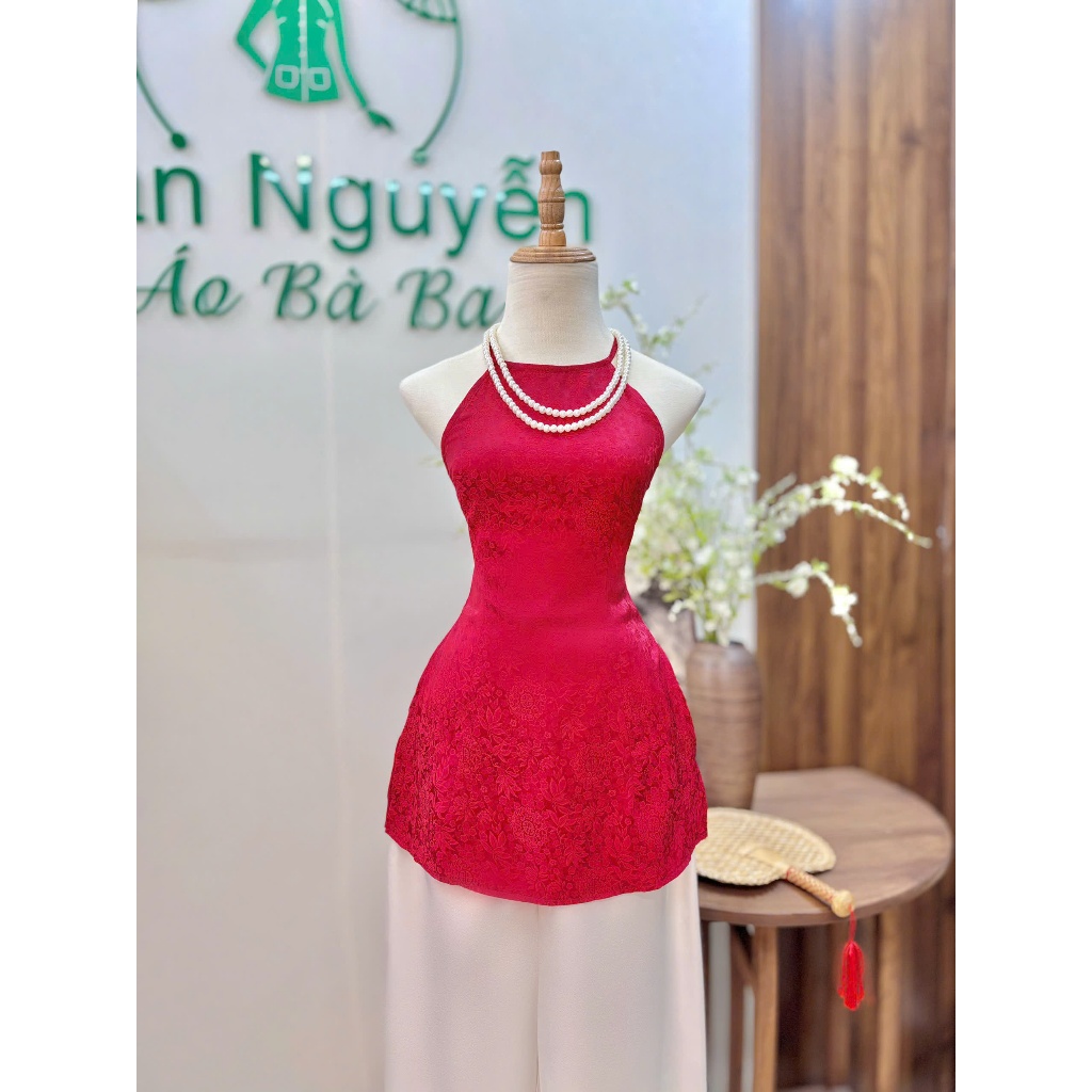 B.A205 - Áo YếM GấM HoA Phú Quý