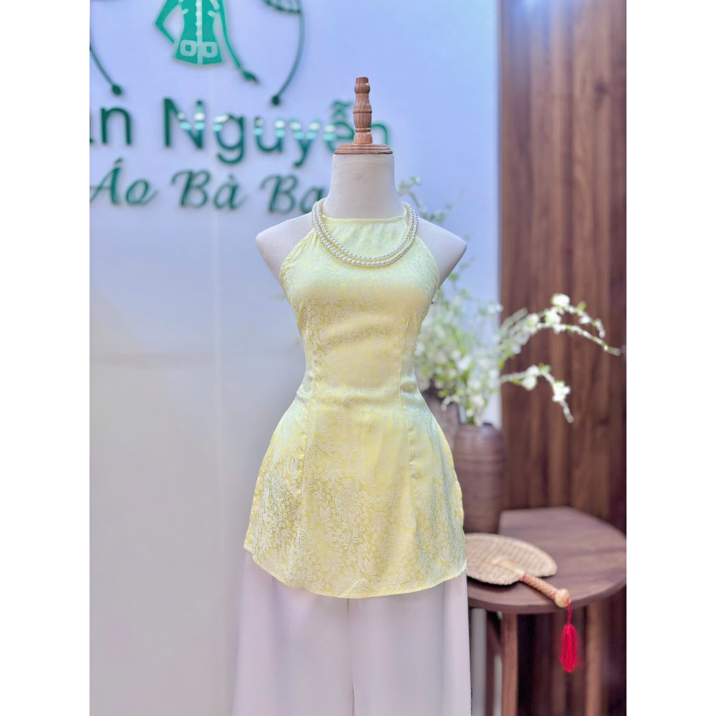 B.A205 - Áo YếM GấM HoA Phú Quý