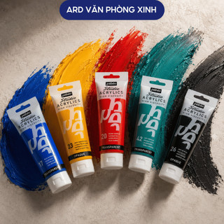 Màu acrylic studio Pebeo 100ml cao cấp, tuýp màu vẽ mỹ thuật chuyên dụng