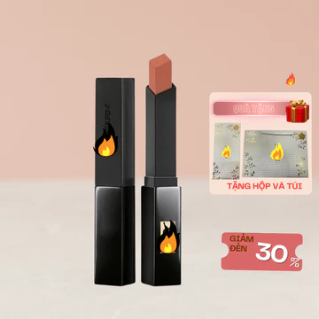 Son thỏi lì Slim Radical Matte chất son lì mịn,tôn da,không khô môI sang trọng Full Box Túi + Hộp.