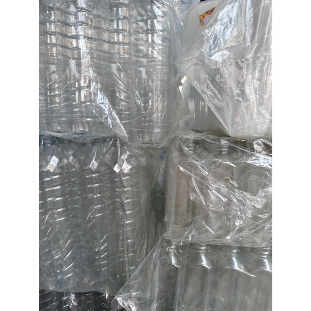 Combo 5/10/20 chai tròn Sọc 1000ml kèm nắp đen, nắp trắng