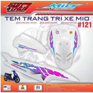 TEM XE MIO SPORT #121 (CHẤT LIỆU CAO CẤP - SIÊU NÉT - SIÊU ĐẸP - SIÊU CUTE)