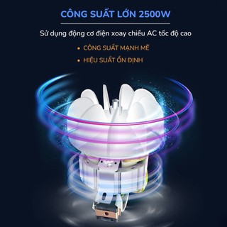 Máy Sấy Tóc Công Suất Cao CWELL 2500W C06HD, 3 Chế Độ Nhiệt 2 Chế Độ Gió, Tạo Kiểu Tóc Chuẩn Salon