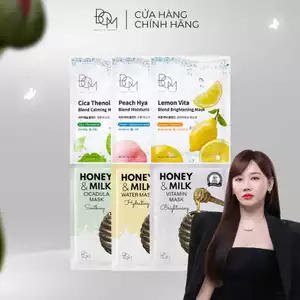Mặt Nạ Dưỡng Da BOM Honey & Milk, Blend Mask 25g - Cấp Ẩm, Dưỡng Sáng, Làm Dịu Da