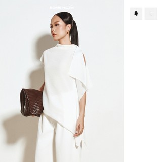[N6] Áo Kiểu Lệch Tà Elara Top, Chất Vải Tơ Xốp Gân Thoải Mái, WKI117, SOME HOW STORE