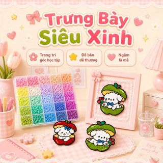 【Bộ đồ chơi】Bộ hạt xếp trí tuệ DIY cho trẻ em【Mẫu mới thông minh】 | Bao gồm hạt nhiều màu + dụng cụ + bàn ủi an toàn
