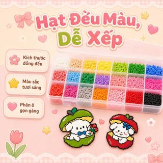 【Bộ đồ chơi】Bộ hạt xếp trí tuệ DIY cho trẻ em【Mẫu mới thông minh】 | Bao gồm hạt nhiều màu + dụng cụ + bàn ủi an toàn
