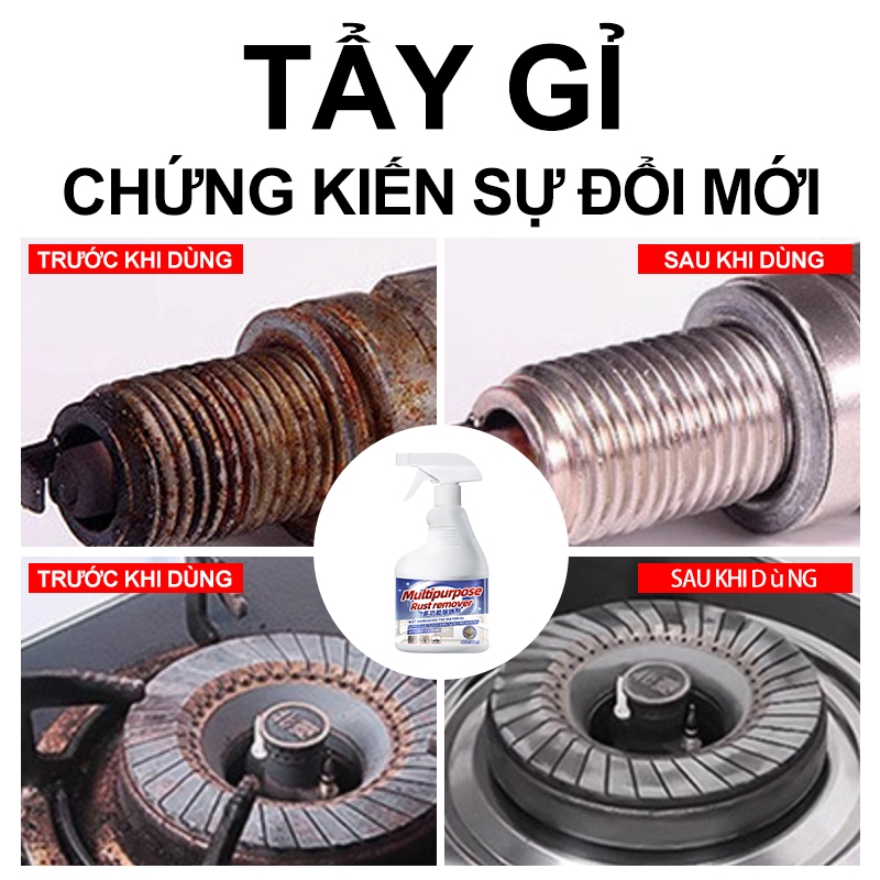 tẩy xoong nồi cháy khét, inox rỉ sét, ố vàng, đồ da, đồ nhựa, nữ trang